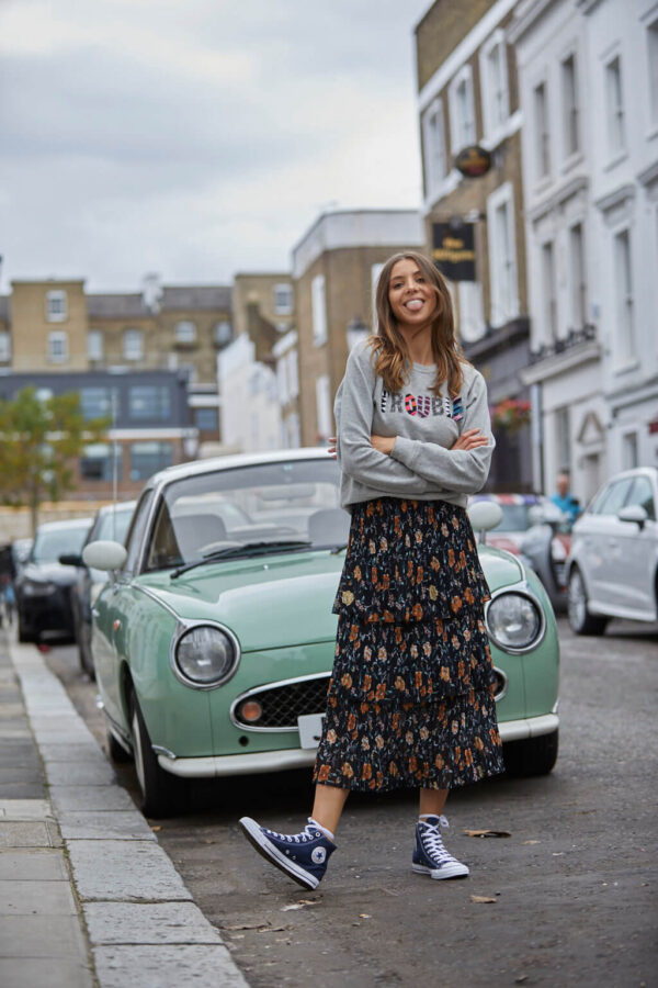 Uzma Bozai Jumper & Skirt