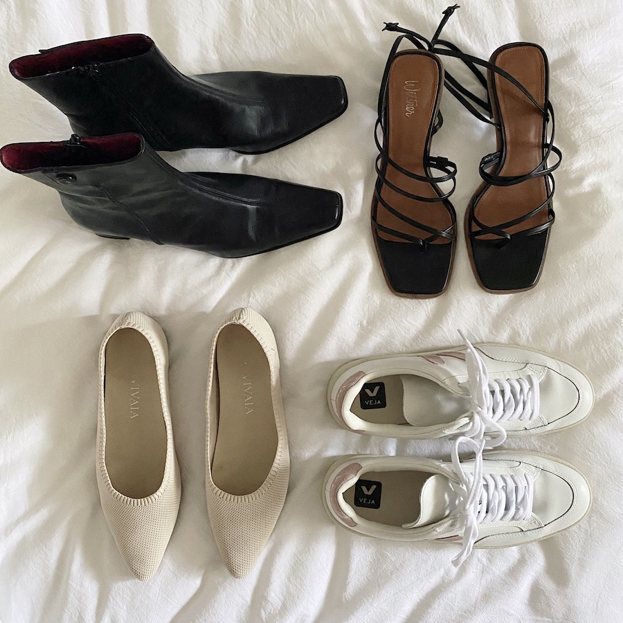 Capsule Wardrobe Shoes