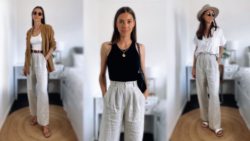 Pleated Wide Leg Trousers in 8 Ways